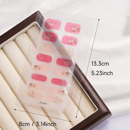 StickaGel™ - 3D Nail Sticker Art Polished Cover