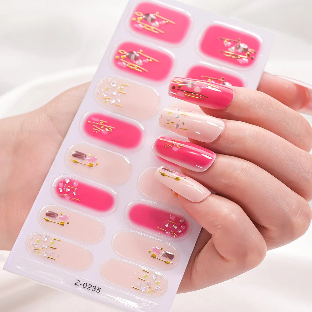 StickaGel™ - 3D Nail Sticker Art Polished Cover