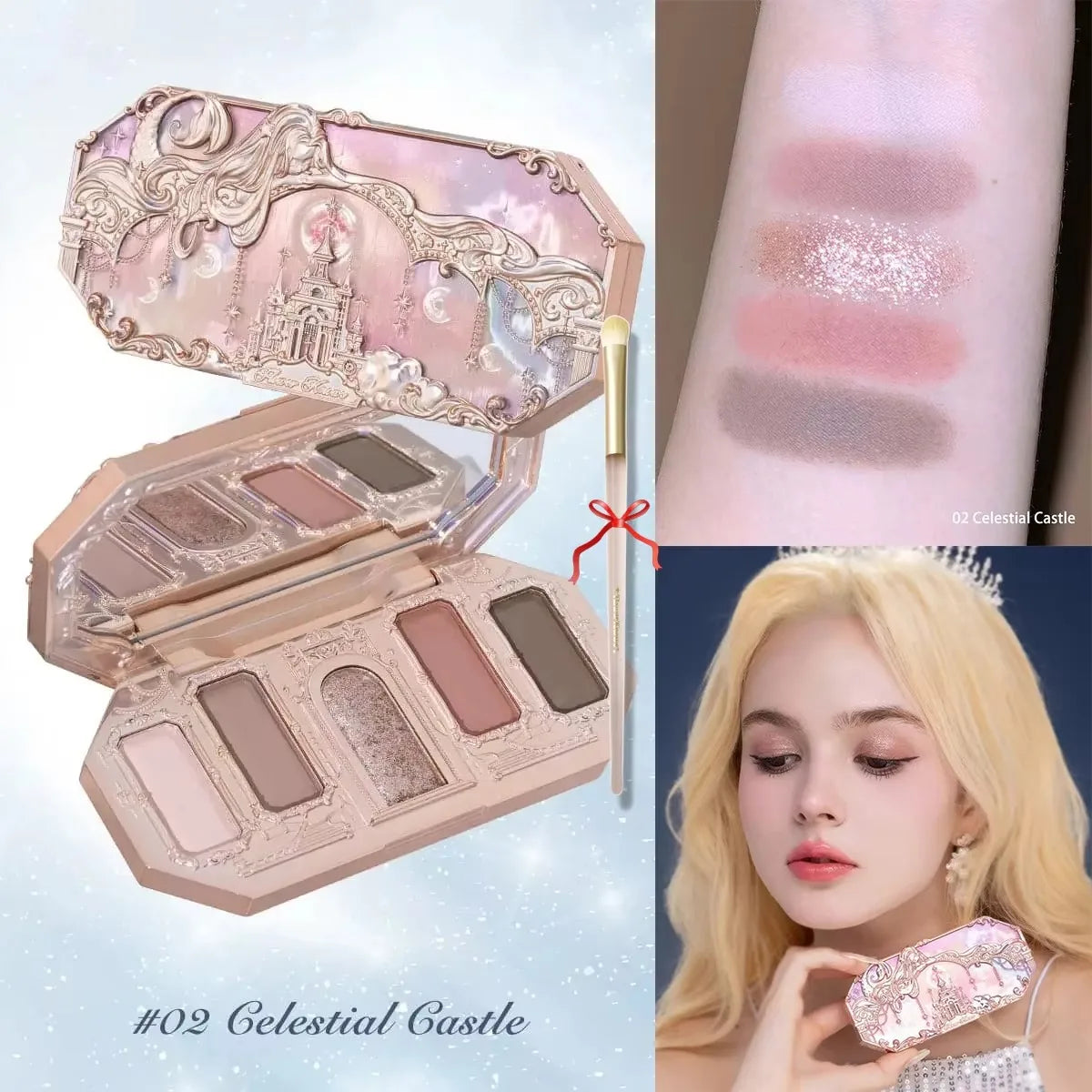 Flower Knows Moonlight Mermaid Eyeshadow Palette