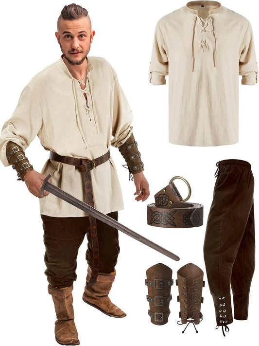 Renaissance Pirate Costume Set