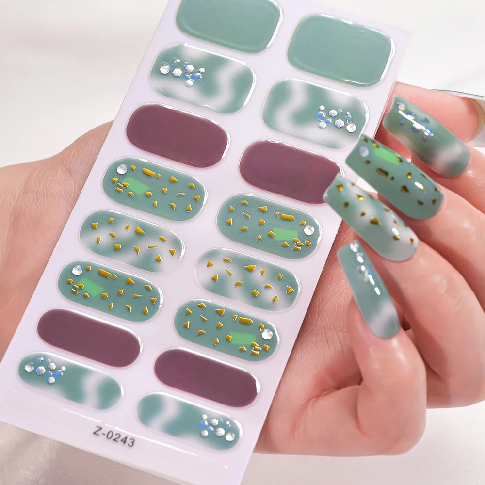 StickaGel™ - 3D Nail Sticker Art Polished Cover