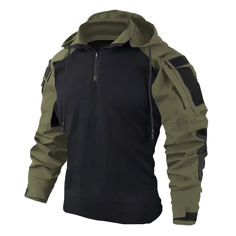 Camouflage Multicam Military Combat T-Shirt Men Tactical Shirt Airsoft
