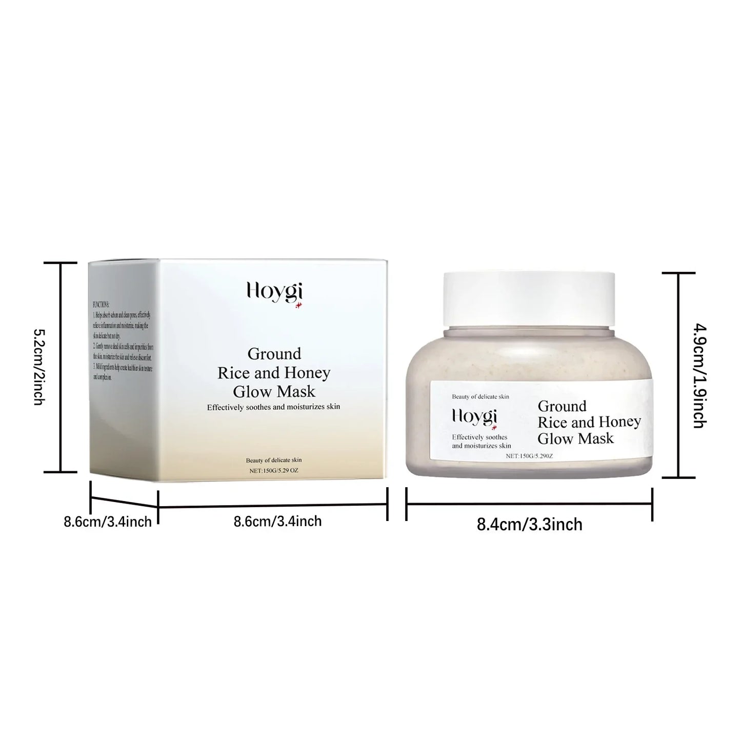 Rice & Honey Face Mask Hydrating Skin