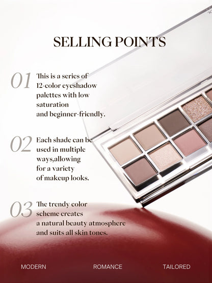 12 Shades Eyeshadow Palette