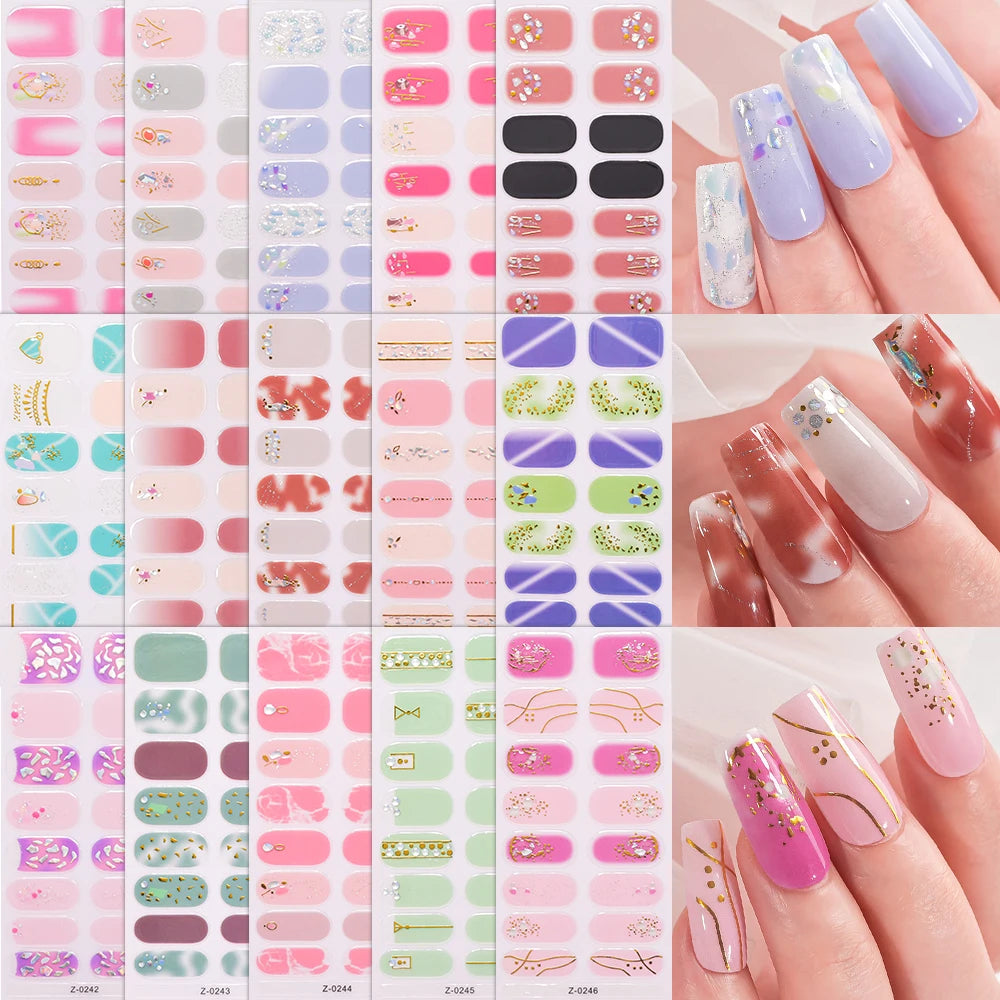 StickaGel™ - 3D Nail Sticker Art Polished Cover