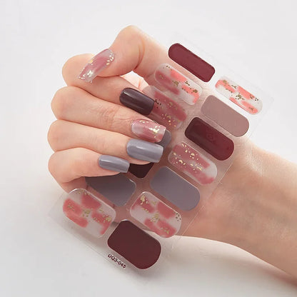 Nail art Stickers - 3D Art Nail Polished Sticker Cover