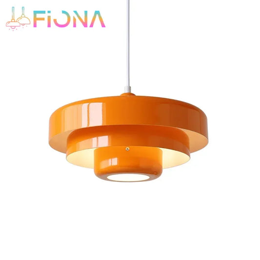 LED Ceiling Chandelier Orange Pendant Lamp