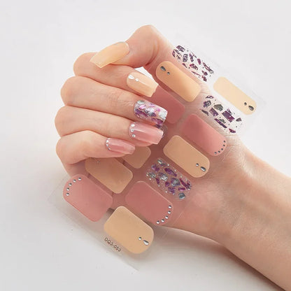 Nail art Stickers - 3D Art Nail Polished Sticker Cover