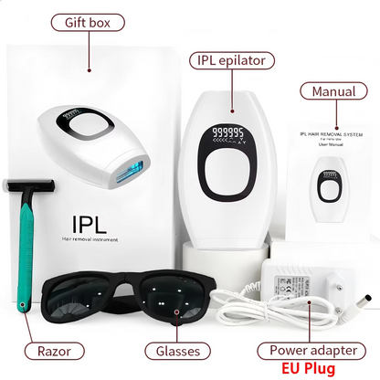 Caedrea K-Plus| IPL Permanent Hair Removal 999999 Flashes