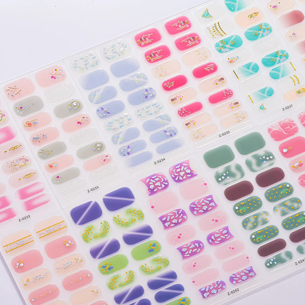 StickaGel™ - 3D Nail Sticker Art Polished Cover