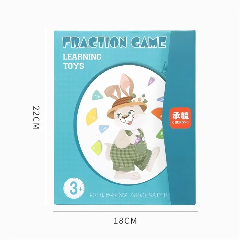 Math Magnetic Tiles Toys - Fractions & Percentages