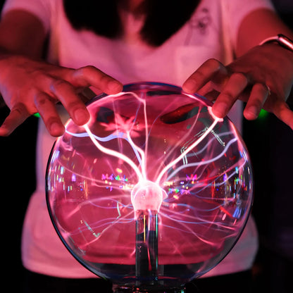 LED Magic Plasma Ball Night Light Lamp