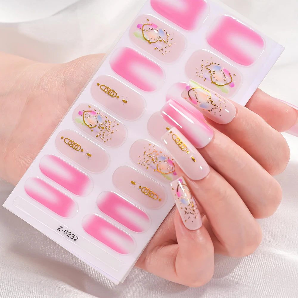 StickaGel™ - 3D Nail Sticker Art Polished Cover