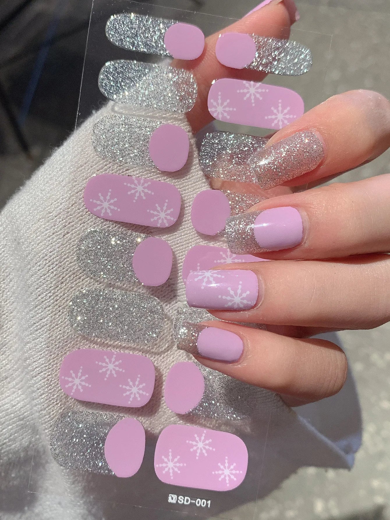Nail art Stickers - 3D Art Nail Polished Sticker Cover