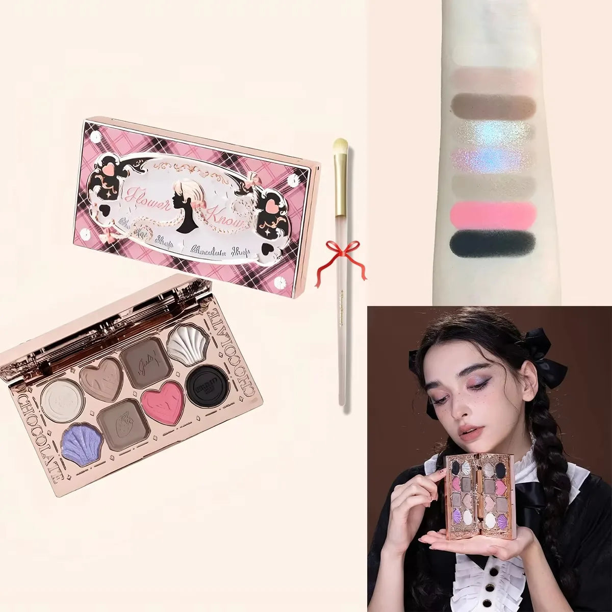 Flower Knows Moonlight Mermaid Eyeshadow Palette