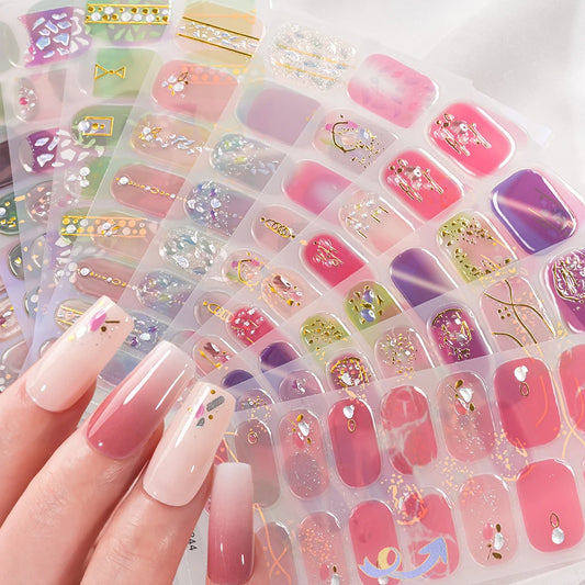 StickaGel™ - 3D Nail Sticker Art Polished Cover