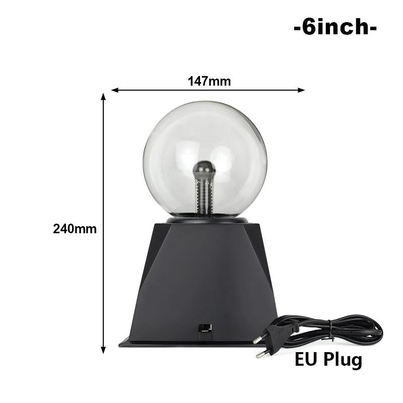 LED Magic Plasma Ball Night Light Lamp