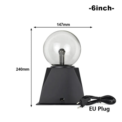 LED Magic Plasma Ball Night Light Lamp