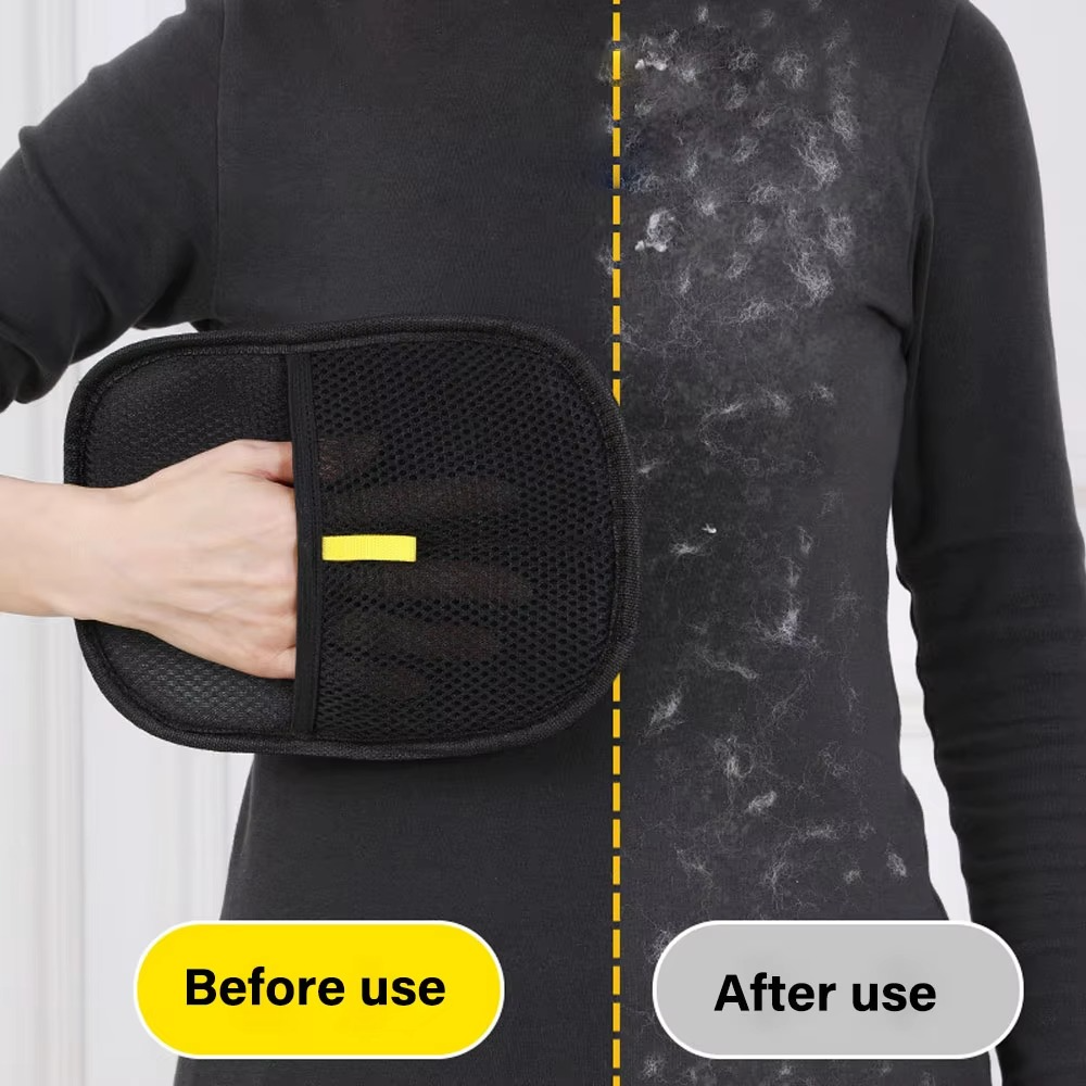 1+1 FREE | GroomPet™ 2-in-1 Pet Hair & Lint Remover Grooming Glove