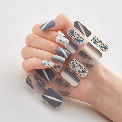 Nail art Stickers - 3D Art Nail Polished Sticker Cover