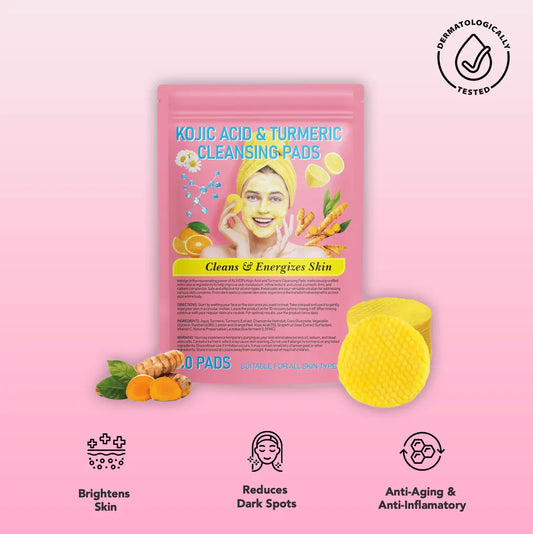 Caedrea Kojic™ Turmeric & Kojic Acid Pads | 40 Pack
