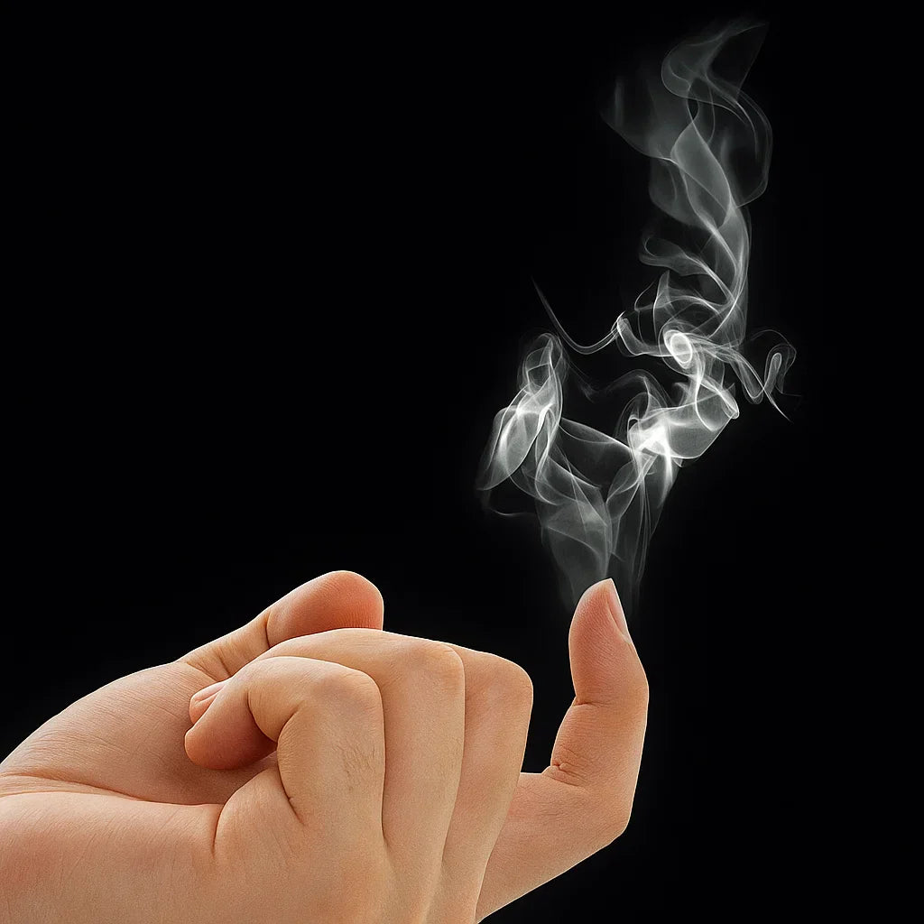 Smoke effect kit for magical performances