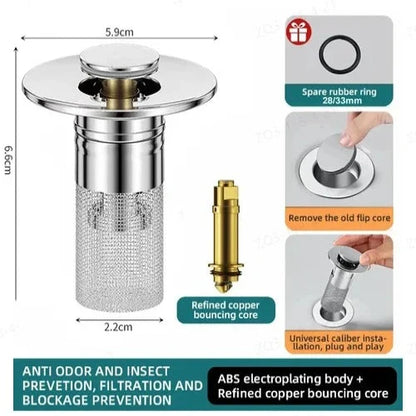 Uncloggy™ - Universal Floor Drain Filter