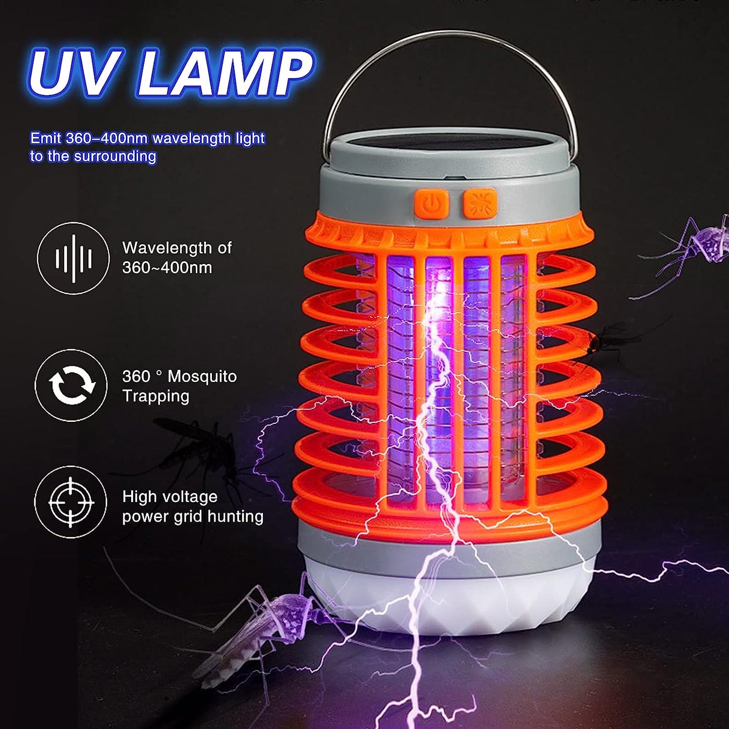 ExoSun™ - Solar Powered Mosquito Lamp (50% OFF!)