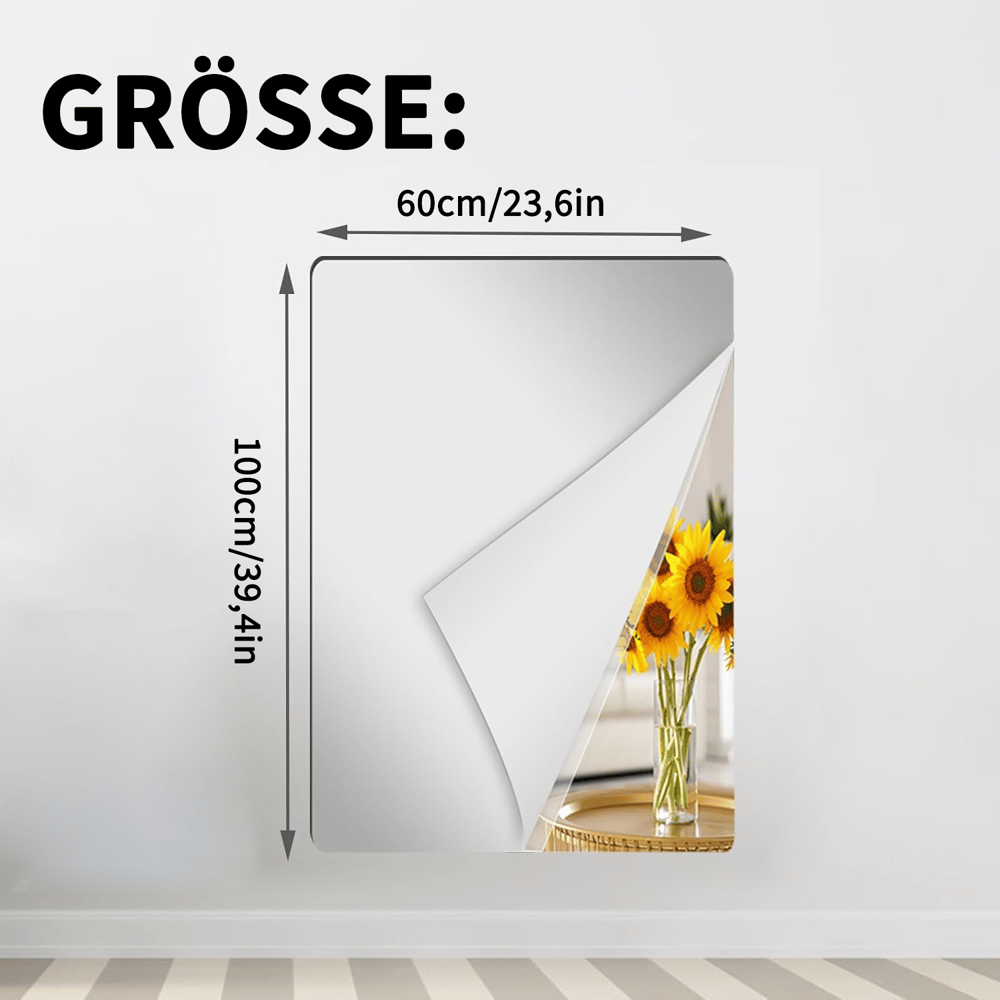 GLANCE™ | Shatter-proof premium mirror