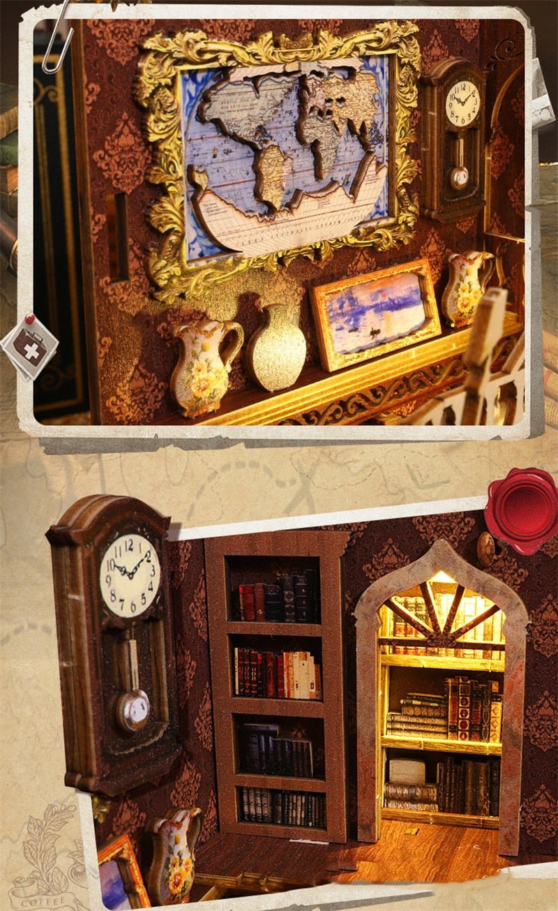 NookNest™ Book Nooks DIY 3D Wooden Puzzle