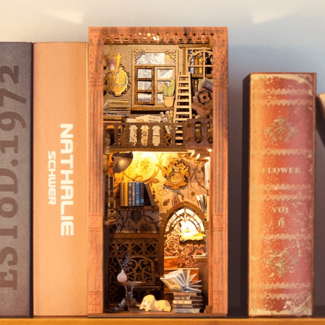 NookNest™ Book Nooks DIY 3D Wooden Puzzle