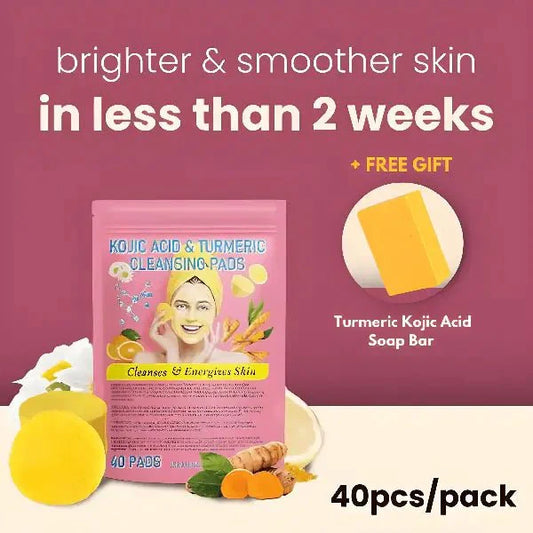 1+1 FREE I Brittyface™ - Turmeric & Kojic Acid Pads