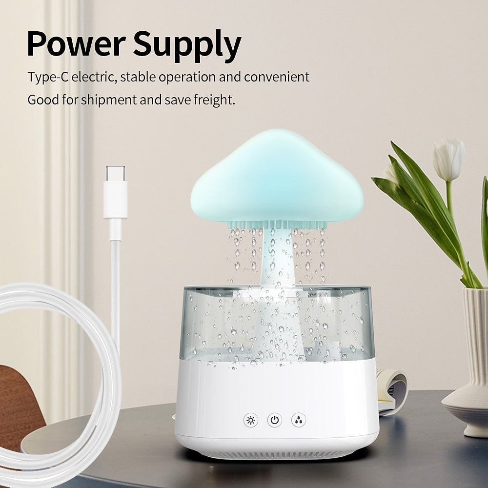 MyCelia™ - MAGIC RAIN MUSHROOM CLOUD HUMIDIFIER