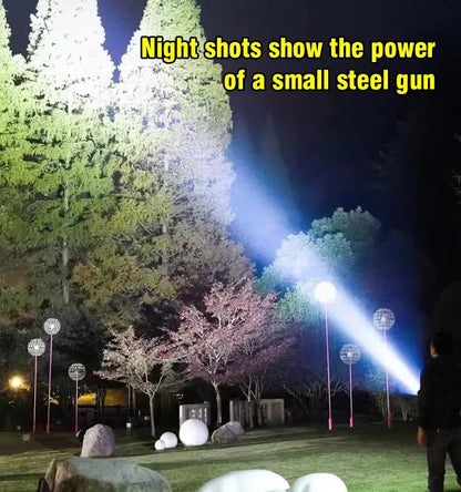 (Version 1) TriBeam™ Three-eyed Monster Mini Flash Super Power Flashlight