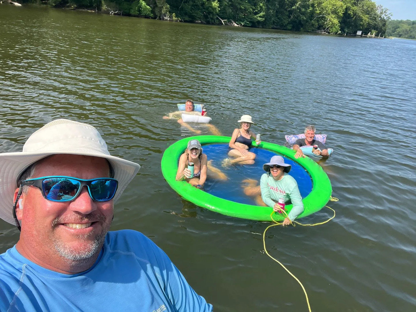 Portable Inflatable Outdoor Water Floating Mat