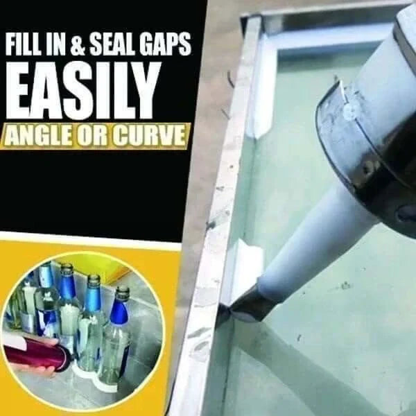 (Version 1) SealMate™ Reusable Caulking Nozzle Applicator Finishing Tool
