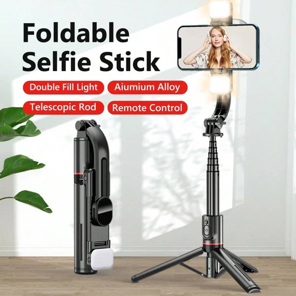 FlexiCapture™ Multifunctional Foldable Selfie Stick Tripod