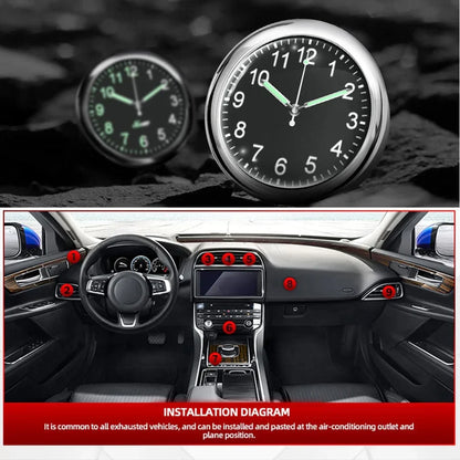WeClock™ - Luminous decoration mini clock for car
