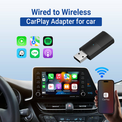 GemCar™ - Mini Wireless CarPlay Adapter (50% OFF!)