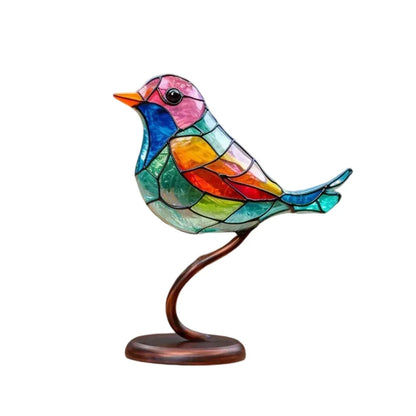 Birds on Branches™ Stained Glass Ornament