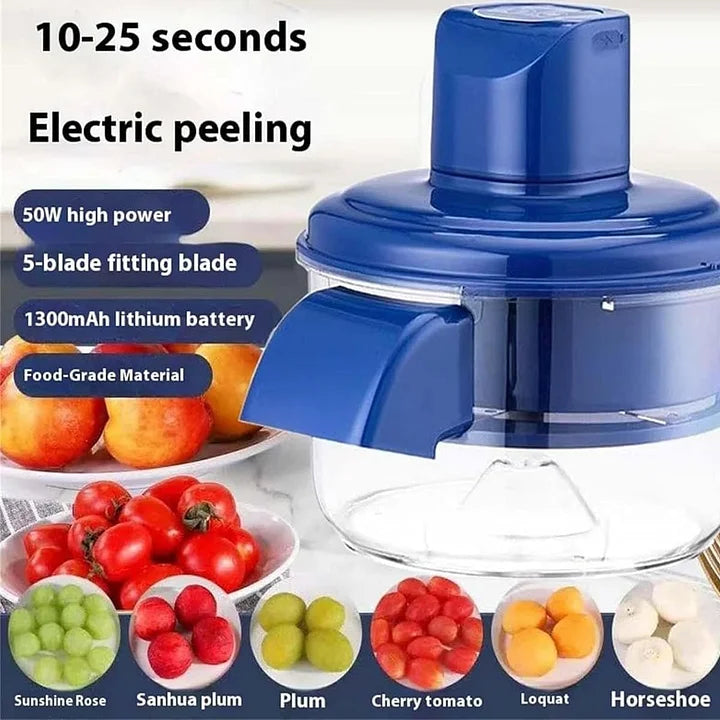 SmoothPeel™ – Automatic Rechargeable Fruit Peeler