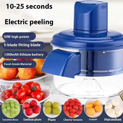 SmoothPeel™ – Automatic Rechargeable Fruit Peeler