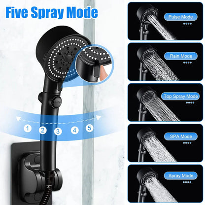 Zonvi™ Multi-functional High Pressure Shower Head