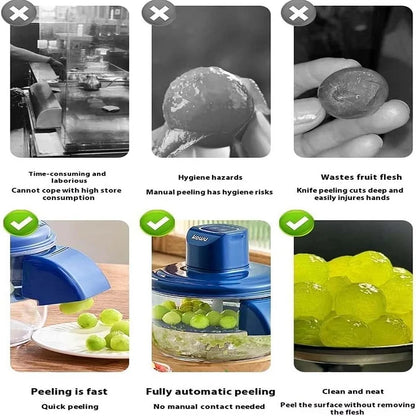 SmoothPeel™ – Automatic Rechargeable Fruit Peeler