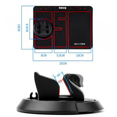 (Version 1) GripPad™ 4 in 1 Non-Slip Phone Pad for the Car