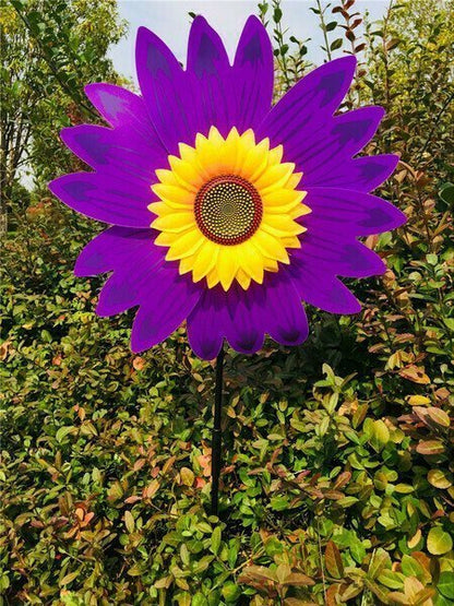 Suncharm™ Colorful Sunflower Windmill