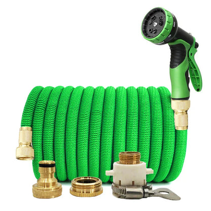 MicroHose™ Expandable Water Hose with Thumb Spray Nozzle