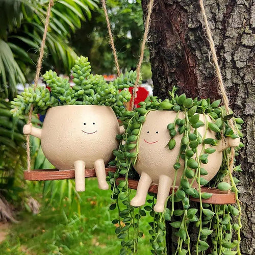 SwayBud™ - Swinging Plant Pot