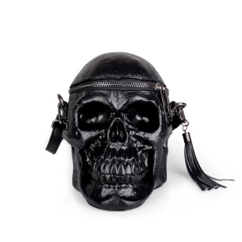 Grave Digger™ Black Skull Handbag