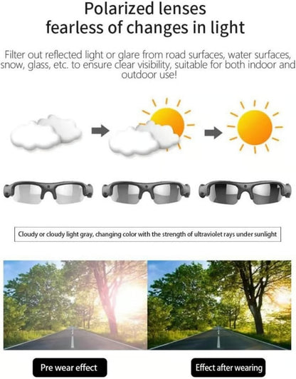 SpyView™ – Smart Recording Sunglasses